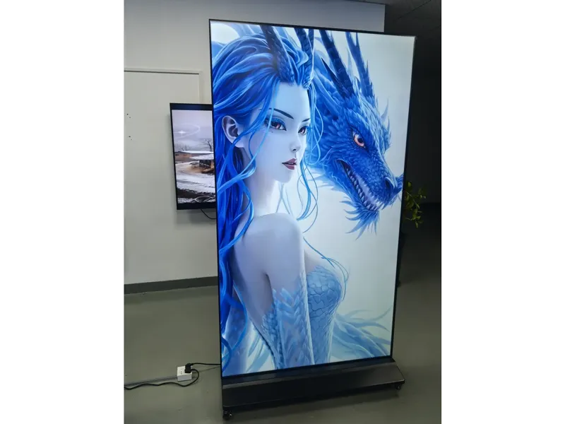 海报屏一体机:数字时代的多场景智能展示解决方案